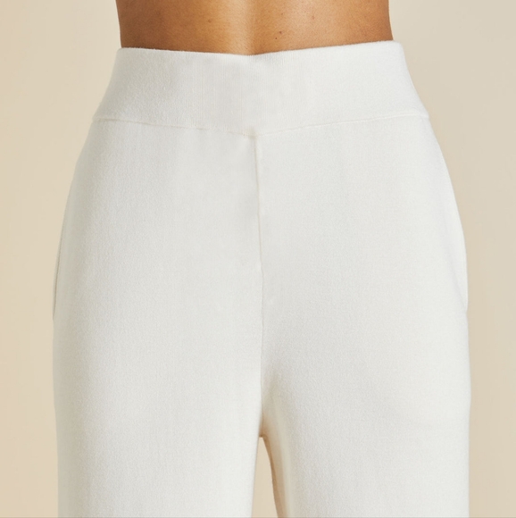 Olivia Von Halle Carmel Alaska Ivory Pants - Picture 4 of 10